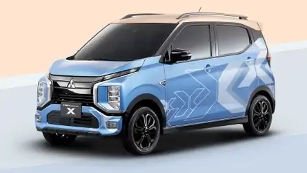 Mitsubishi K-EV Concept X Style front left side view