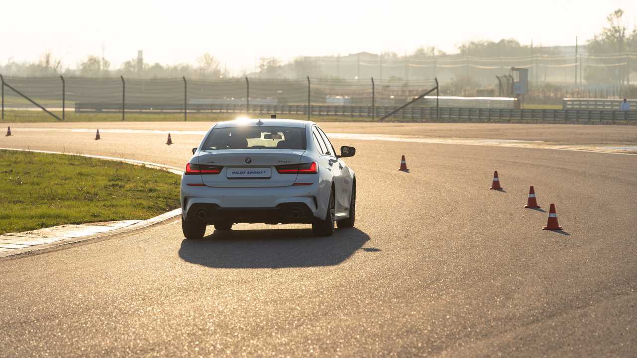 BMW 3-й серии на шинах Michelin Pilot Sport 5