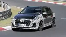 Photo d'espionnage de l'Audi RS Q8 2024