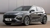 Hyundai Kona Elektro mit H&R-Sportfedern