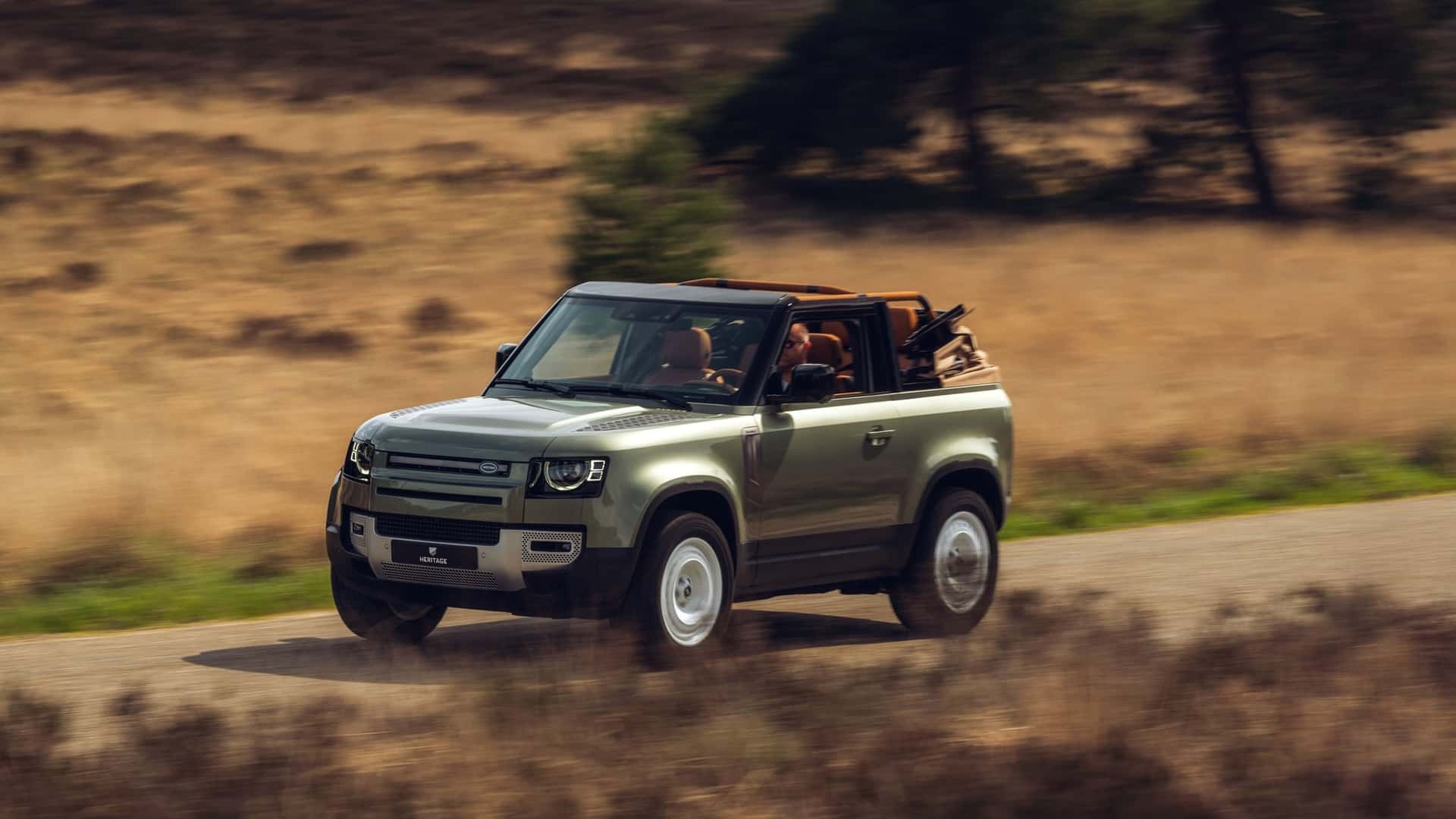 Land Rover Defender Convertible LS3 Powered 1997 Land Rover Defender