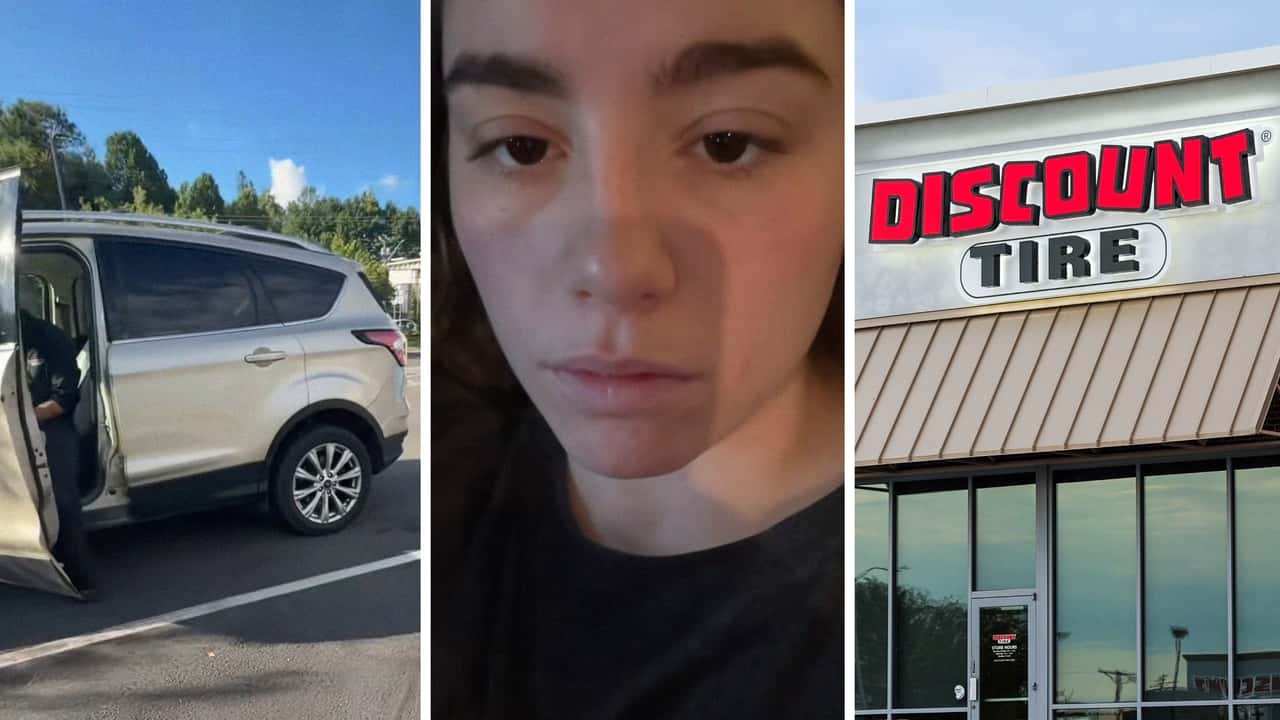 Woman Goes To Discount Tire. Then She Finds Out