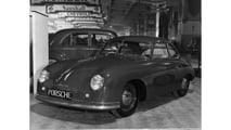 The original 356 coupe from the 1951 Earls Court Motor Show