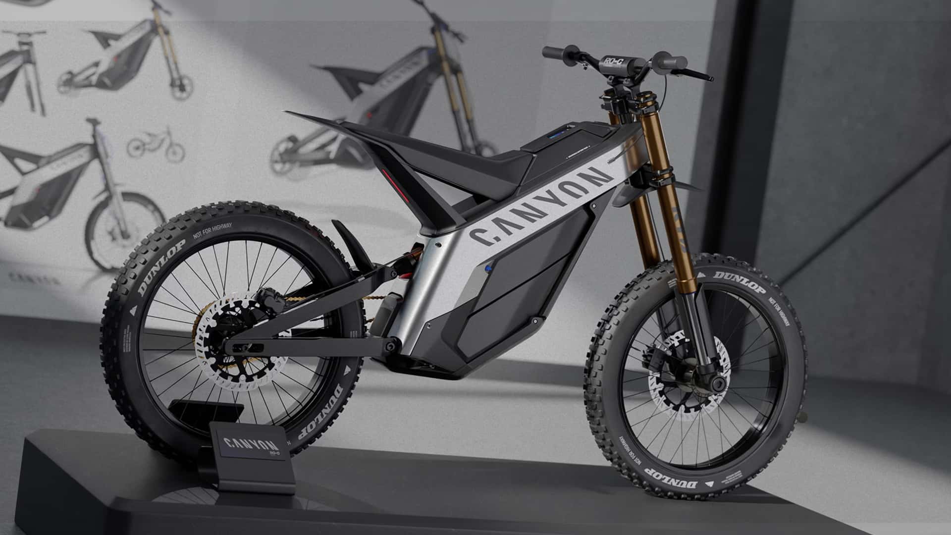 concept electric bicycle I Wish This Electric Dirt Bike Was Actually Real and Not Just a Concept