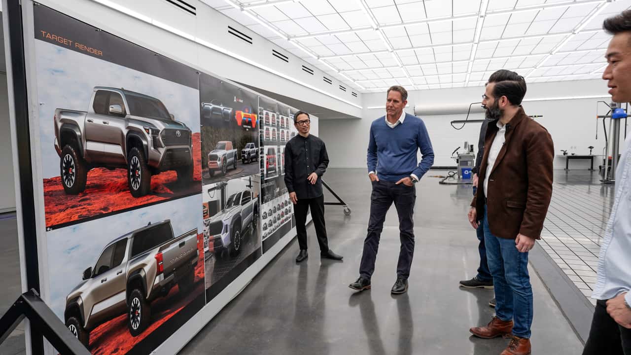 Toyota Tacoma Sketches Calty