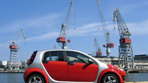 Smart Forfour on location in Helsinki Finland