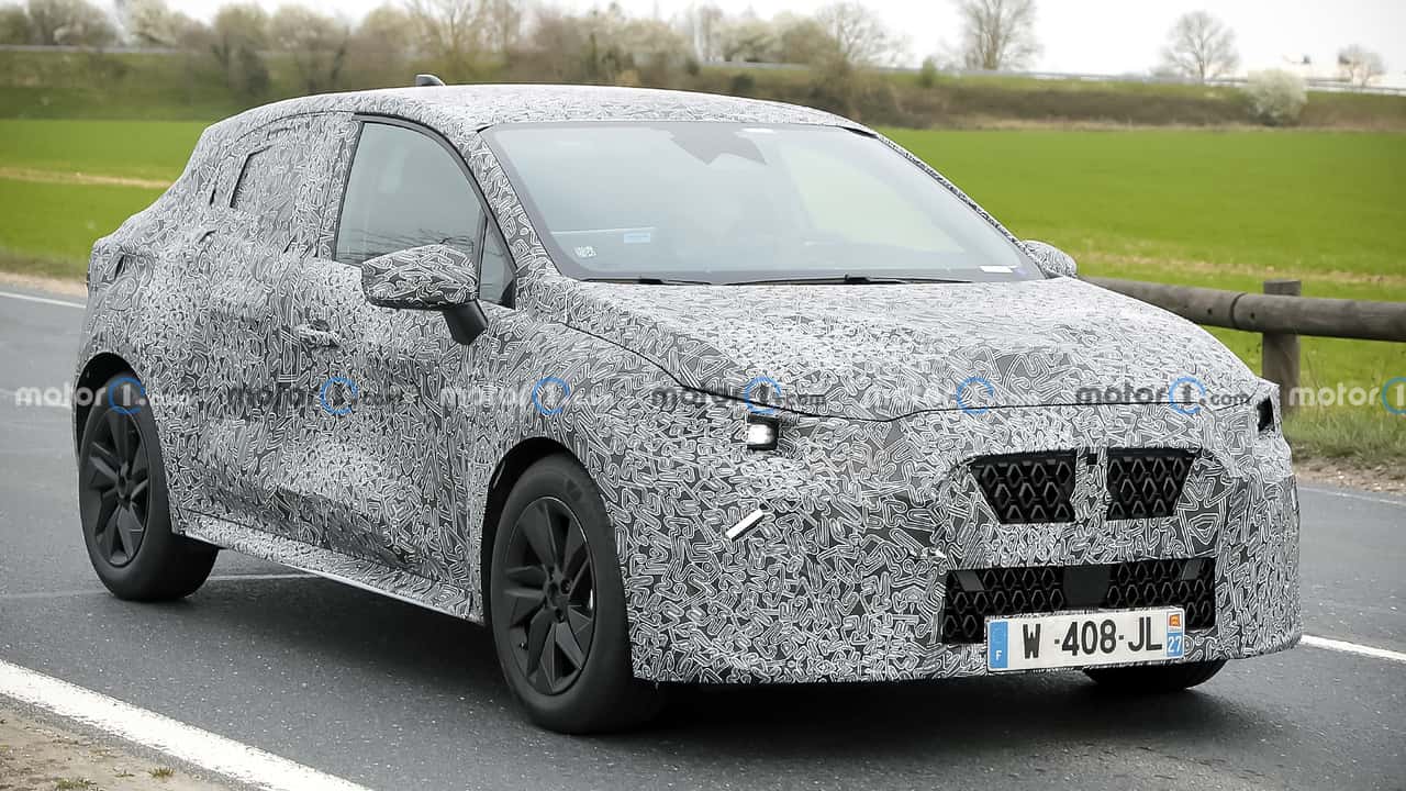 Renault Clio (2026) Erlkönig