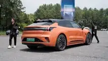 Photos of the Lynk & Co Z20 in China, Shanghai Auto Show 2025