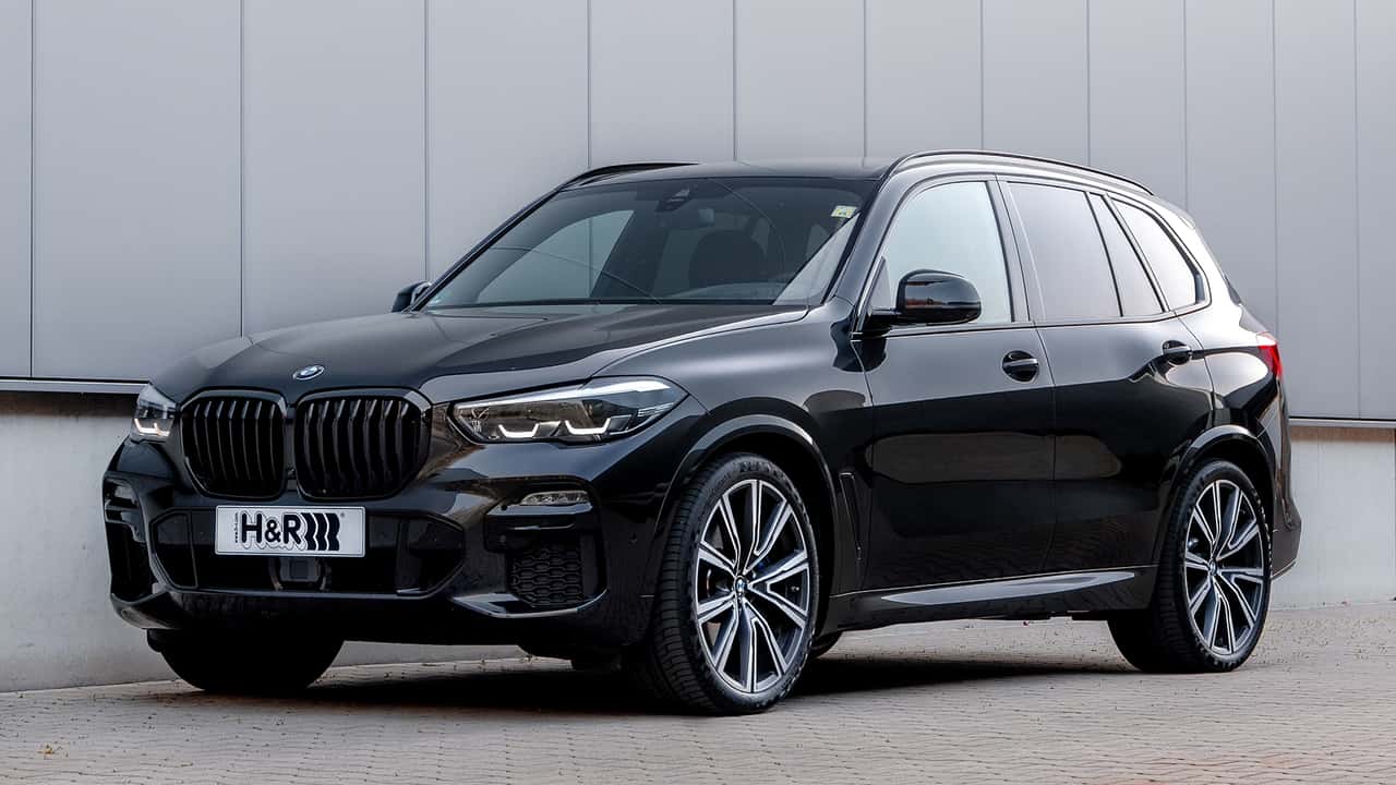BMW X5 - Sportfedern - Front
