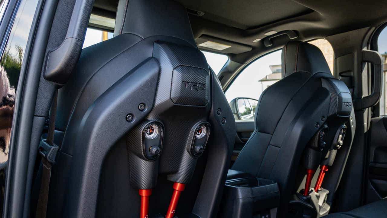 Toyota Tacoma TRD Pro, i sedili IsoDynamic Seats