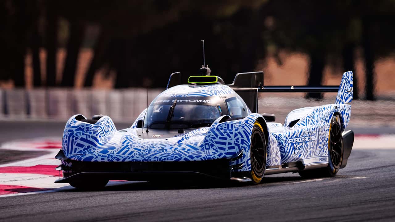 Ford Le Mans Hypercar undergoing testing