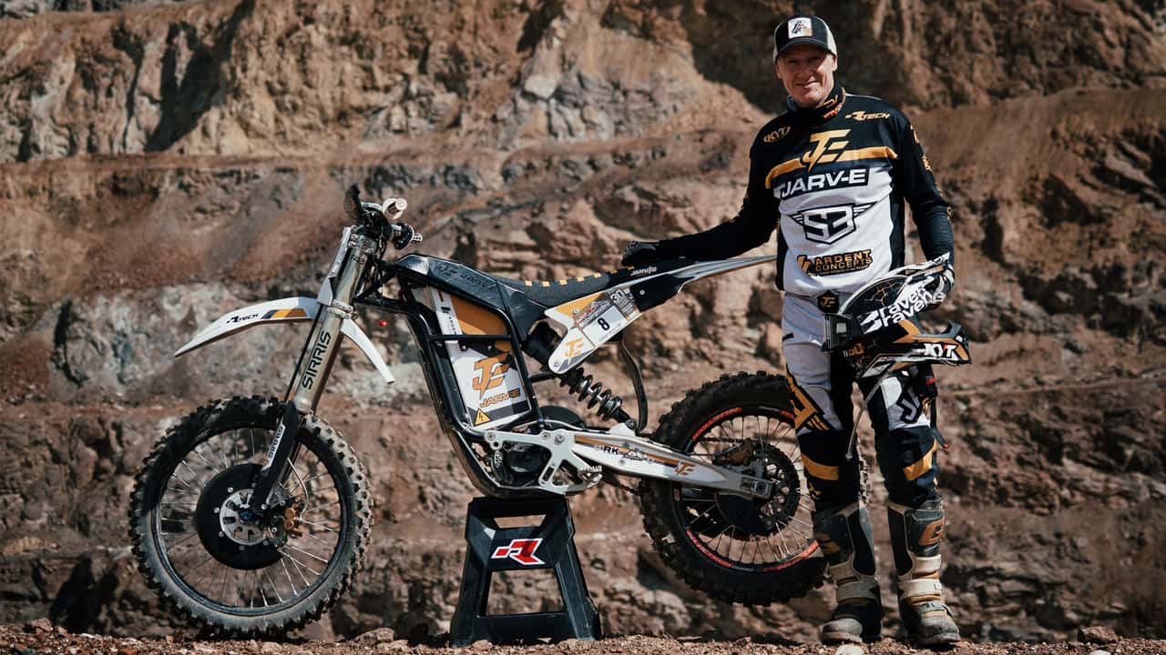 Watch Hard Enduro Legend Graham Jarvis Take His EV Moto To Erzberg Rodeo