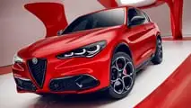 Alfa Romeo Stelvio con Carbon-Performance-Paket (2026)