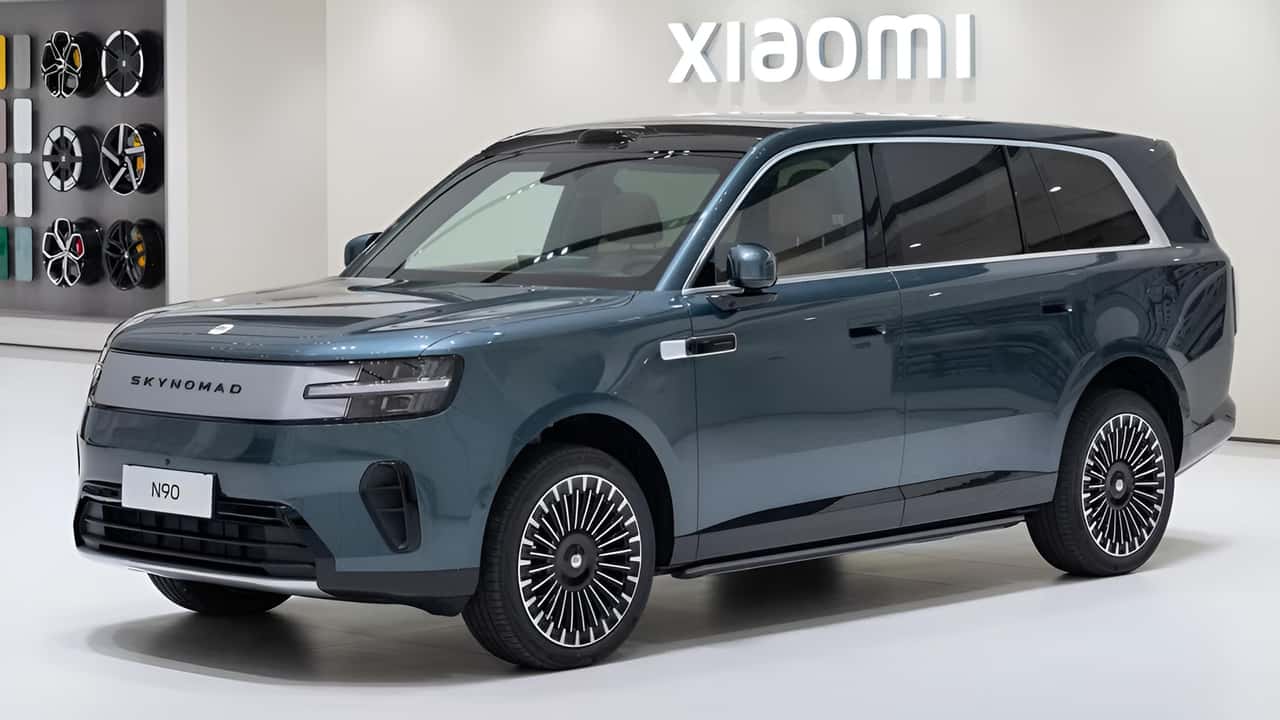 SUV com extensor de alcance da Xiaomi: 100 mil reservas antes da estreia