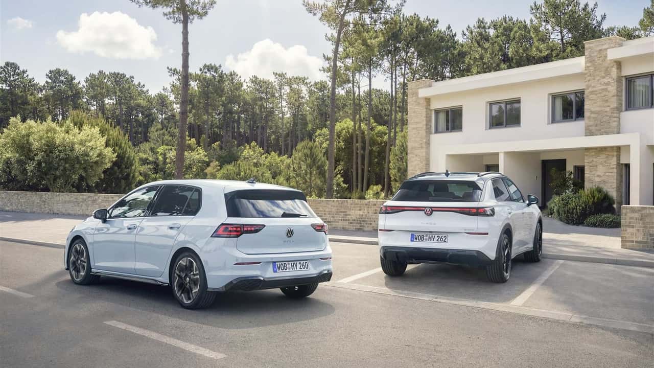 Volkswagen Golf e T-Roc full hybrid