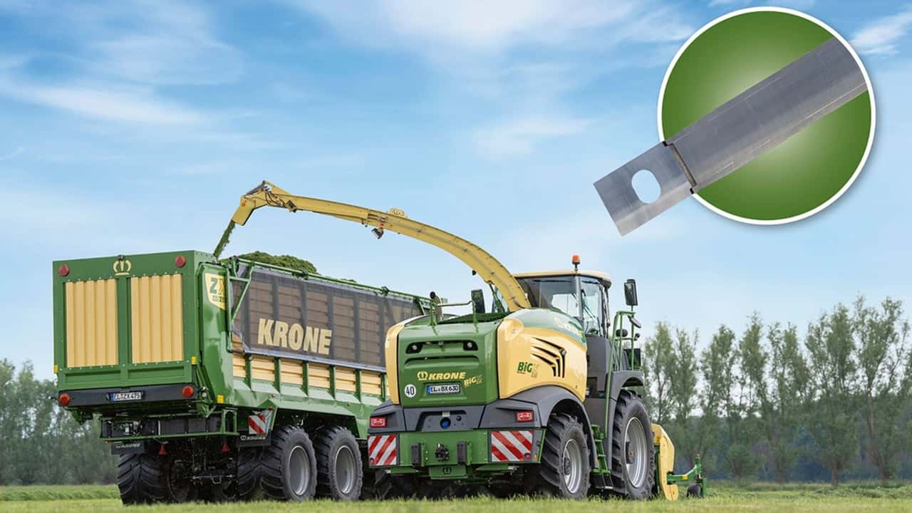 Krone BiG X: controlama in metallo duro, durata raddoppiata
