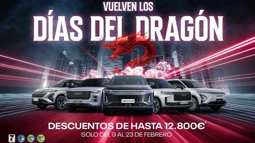 Días del Dragón: los Omoda y JAECOO, más baratos que nunca