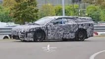 Ferrari EV with production body spy photo