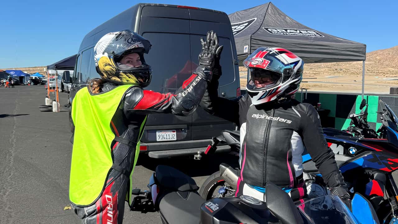 High Five after my first session with Coach Sylvia