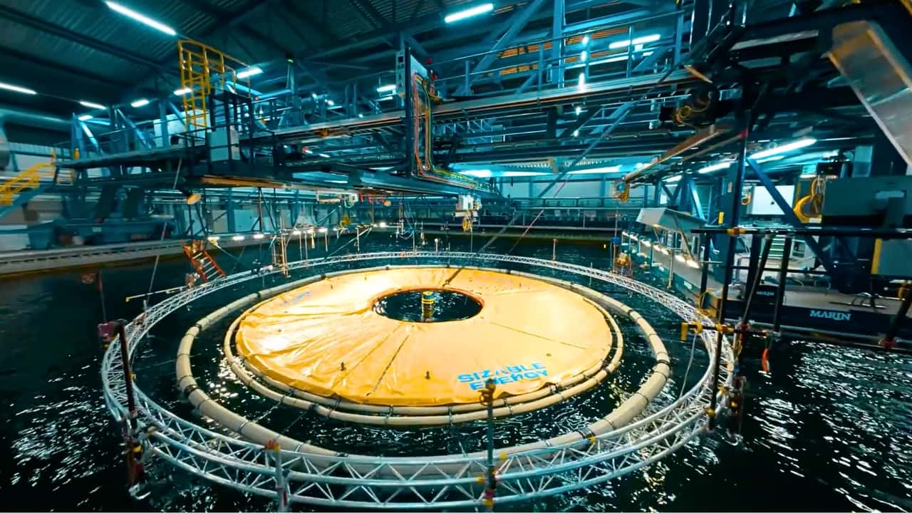 Il sistema idroelettrico offshore a pompaggio di Sizable Energy