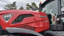Case IH Optum 2025: test esclusivoin pista in Austria