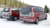 Mercedes V-Class makyajlı versiyon casus fotoğrafları