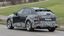 Audi SQ8 facelift new spy photo