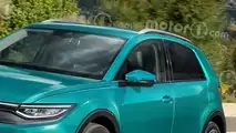 Volkswagen ID.2 Cross, il render di Motor1.com
