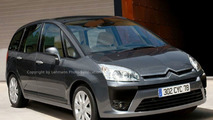 New Citroen Picasso II Spy Photos