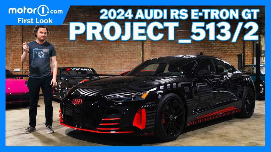 2023 Audi RS E-Tron GT Project_513/2 Gets Prototype's Camo Colors