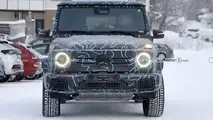 Mercedes-Benz EQG Front View Spy Photo
