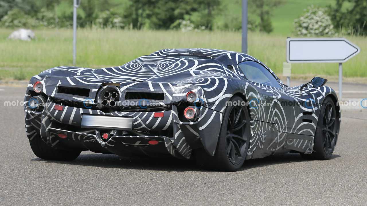 Pagani C10, fotos espía
