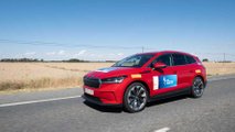 Skoda Enyaq en el ALD Ecomotion Tour 2022