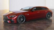 Mercedes-AMG SL Shooting Brake, render de Sugar Design