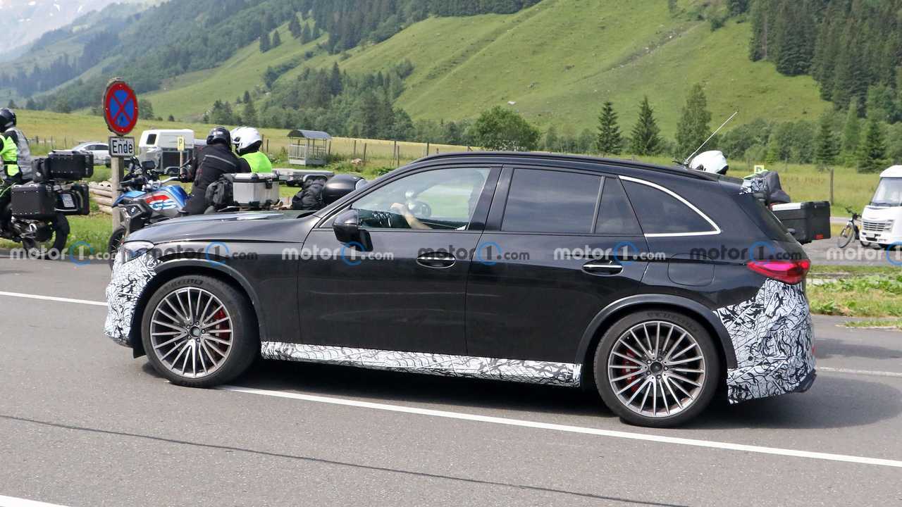 Mercedes-AMG GLC 63 2023, fotos espía