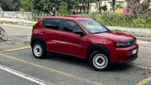 Fiat Grande Panda, les photos d'espionnage de la version de base