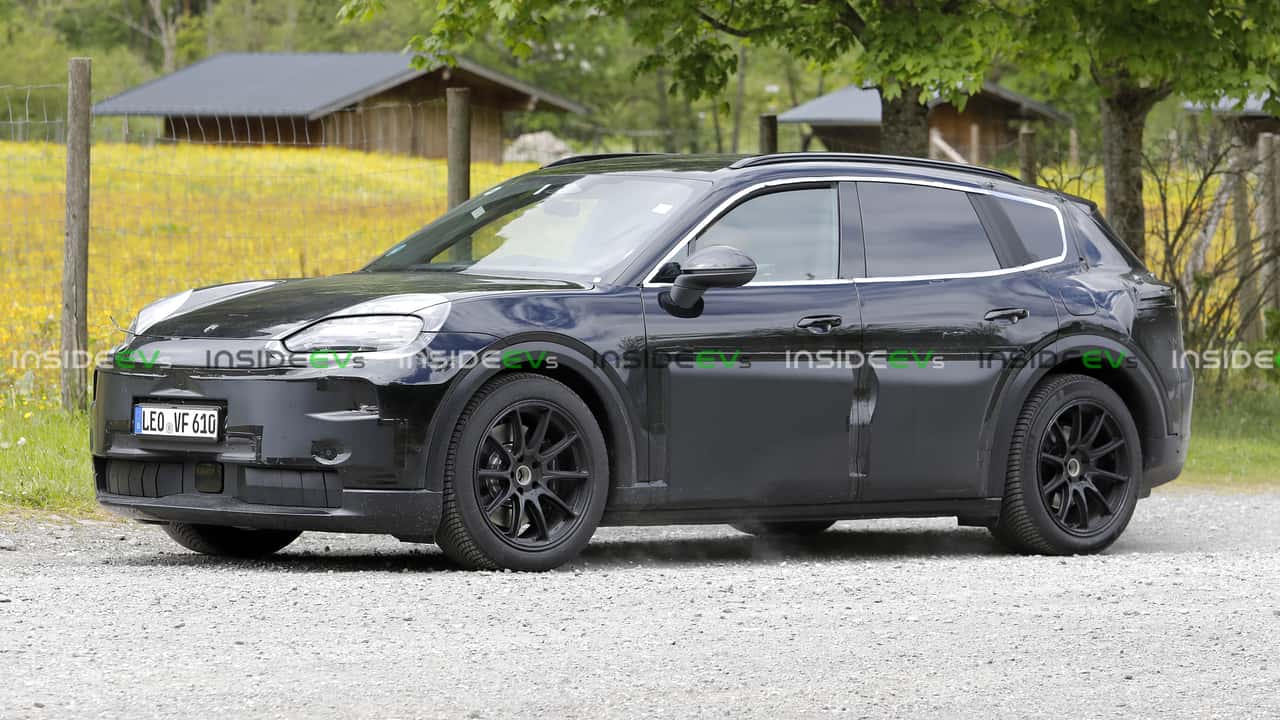 Porsche Cayenne Elektroversion als Erlkönig