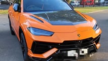 Supercars seized in London
