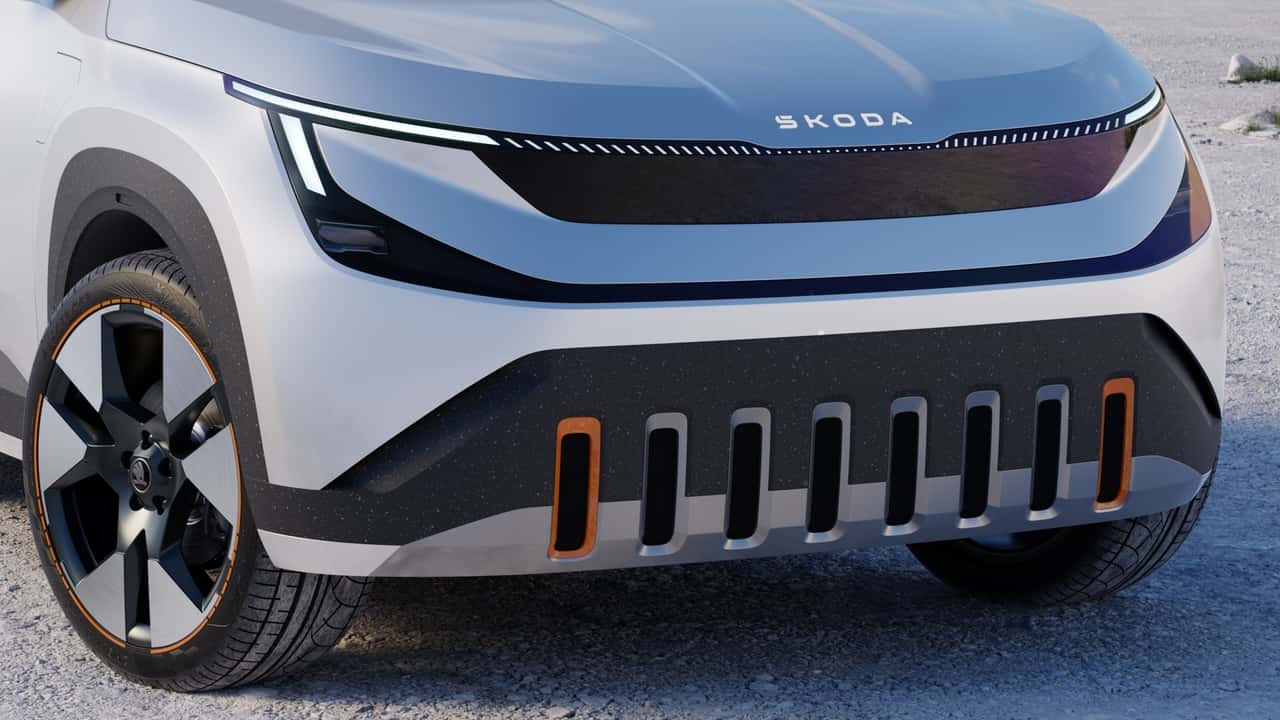 Skoda Elroq video spia Nurburgring
