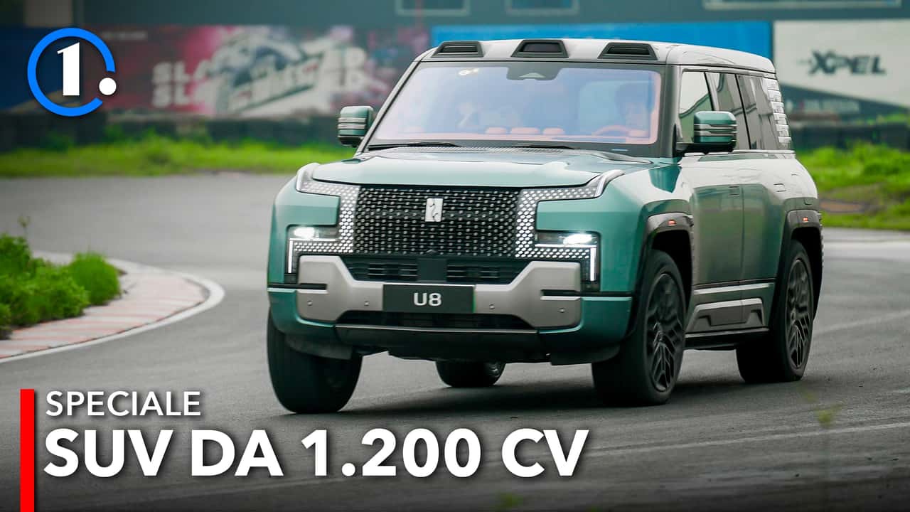 YangWang U8, la prova speciale