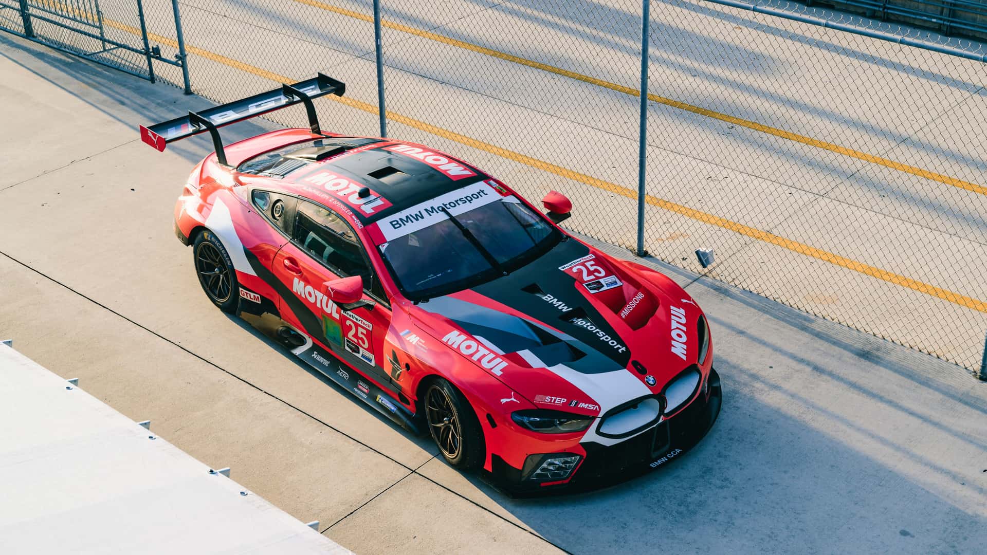 I Drove The Big M8 Race Car