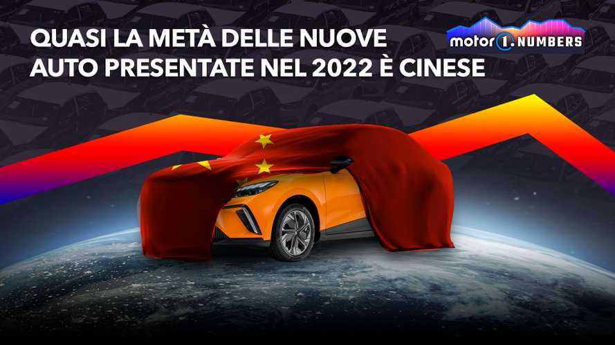 Quasi la metà delle nuove auto presentate nel 2022 è cinese