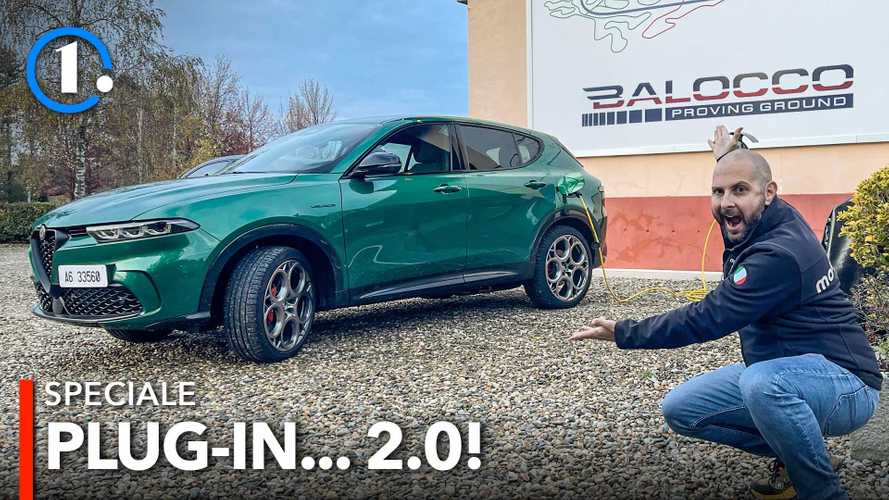 In pista coi 280 CV dell’Alfa Romeo Tonale plug-in hybrid Q4