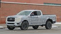 2024 Ford Ranger Tremor Front View Spy Photo