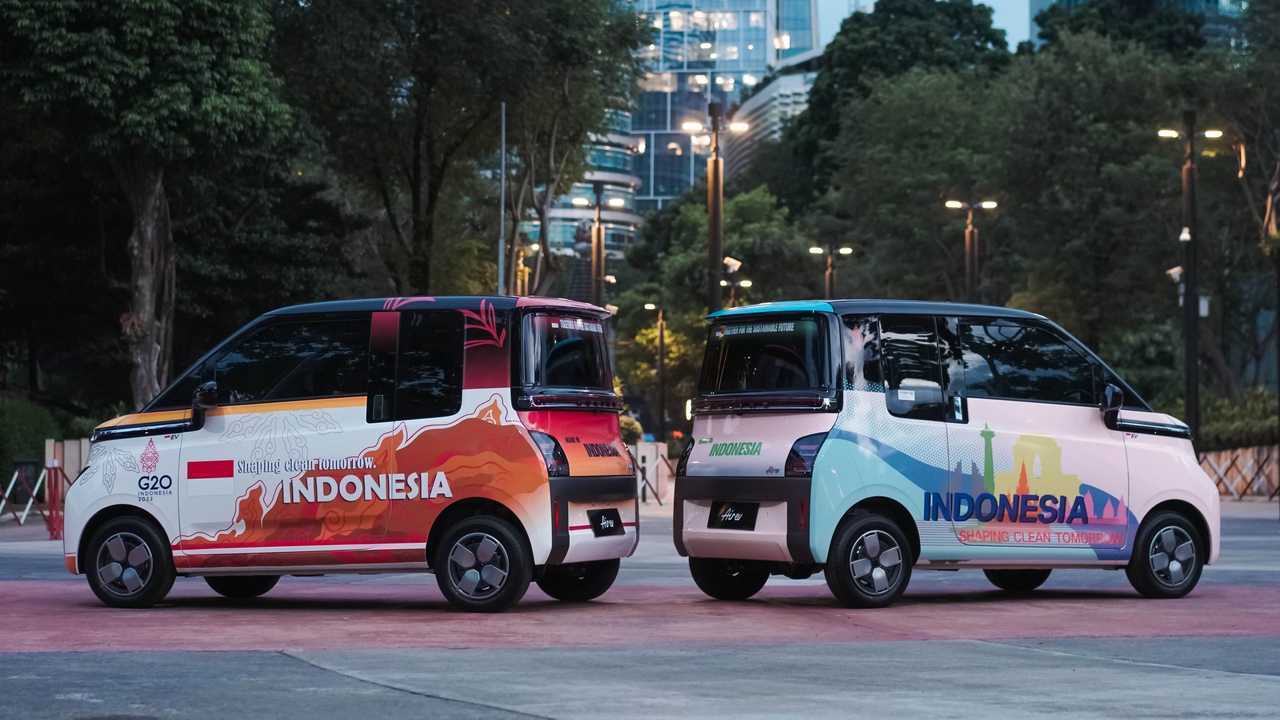 Wuling Air ev KTT G20 Indonesia