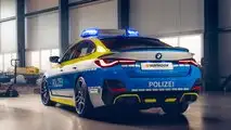 BMW i4 per la polizia tedesca, il tuning di AC Schnitzer