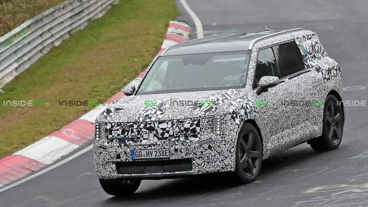2023 Kia EV9 casus fotoğrafları