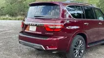 2023 Nissan Armada Platinum Exterior Rear End