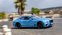 La Bentley Continental GT Azure a Roma