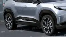 Toyota bZ2X, el render de Motor1.com